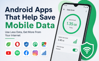 Android Apps That Help Save Mobile Data