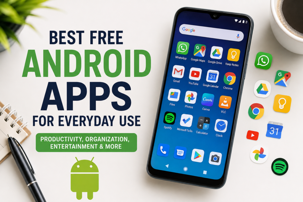 Best Free Android Apps for Everyday Use