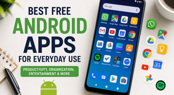 Best Free Android Apps for Everyday Use