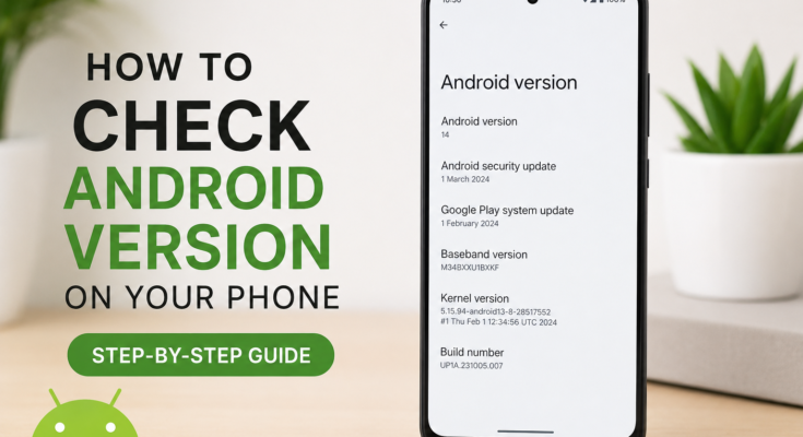 How to Check Android Version on Your Phone