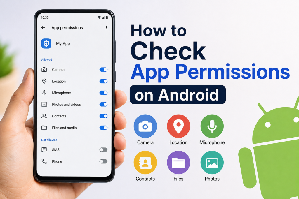 How to Check App Permissions on Android