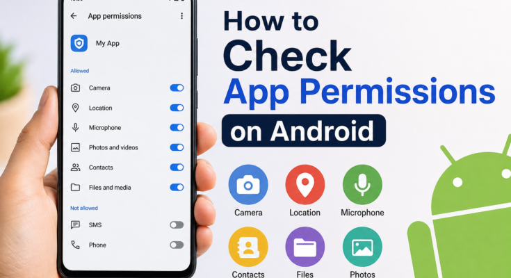 How to Check App Permissions on Android