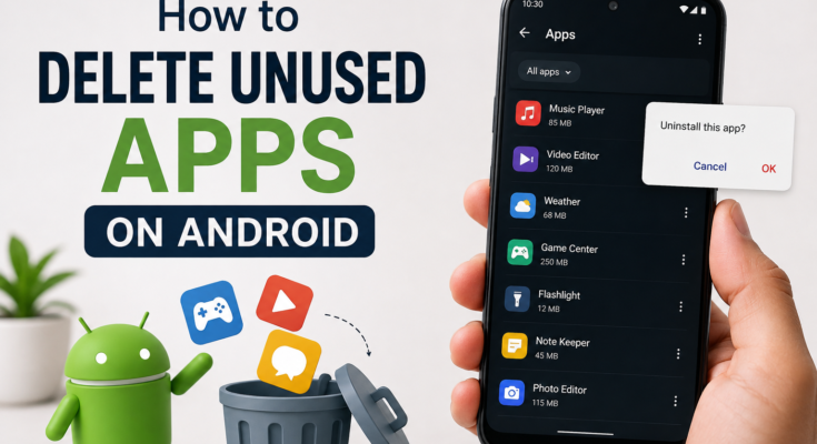 How to Delete Unused Apps on Android