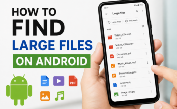 How to Find Large Files on Android