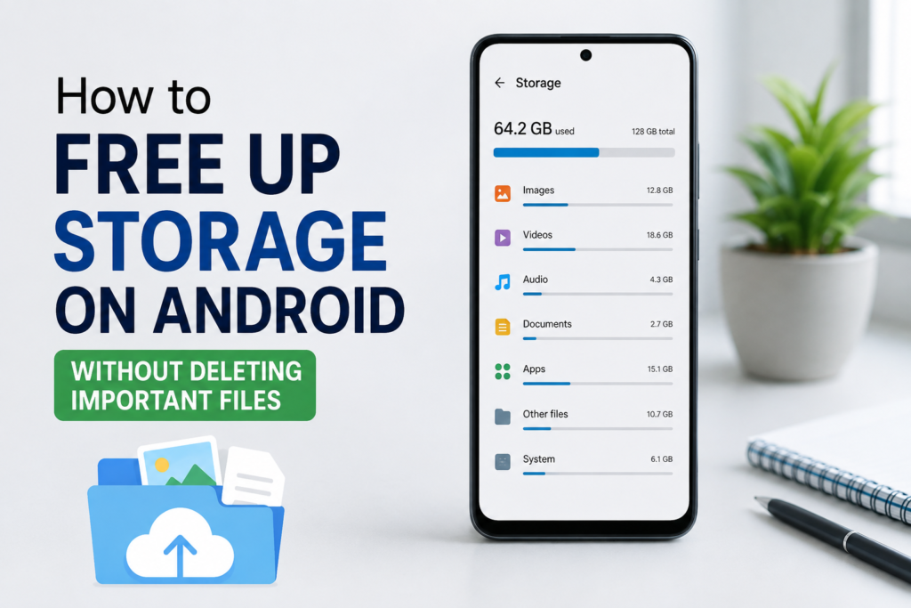 How to Free Up Storage on Android Without Deleting Important Files