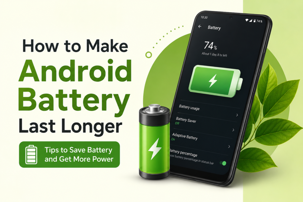 How to Make Android Battery Last Longer
