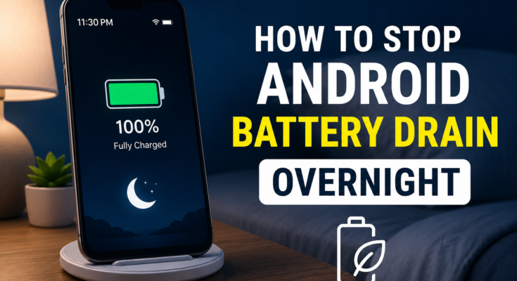 How to Stop Android Battery Drain Overnight