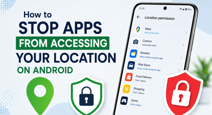 How to Stop Apps From Accessing Your Location on Android