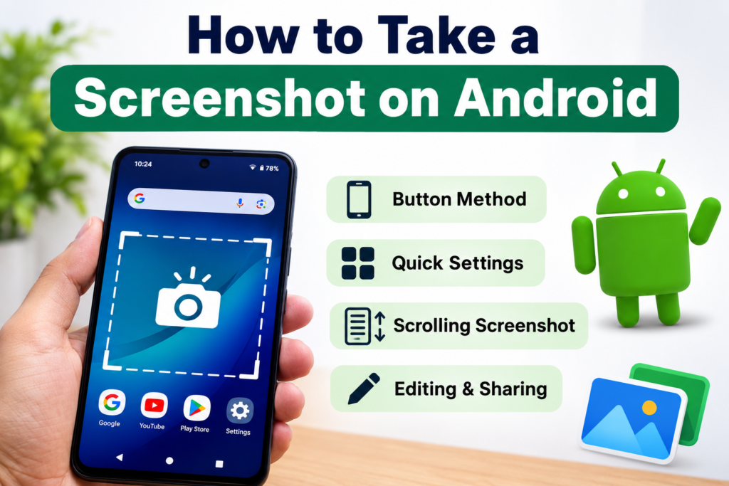 How to Take a Screenshot on Android