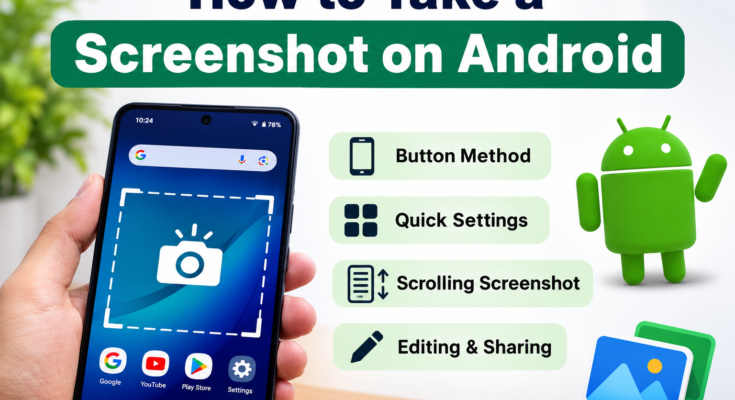 How to Take a Screenshot on Android