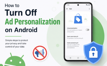 How to Turn Off Ad Personalization on Android