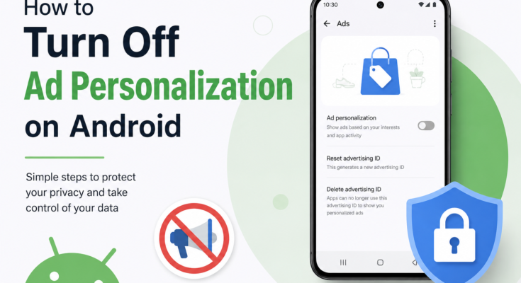 How to Turn Off Ad Personalization on Android