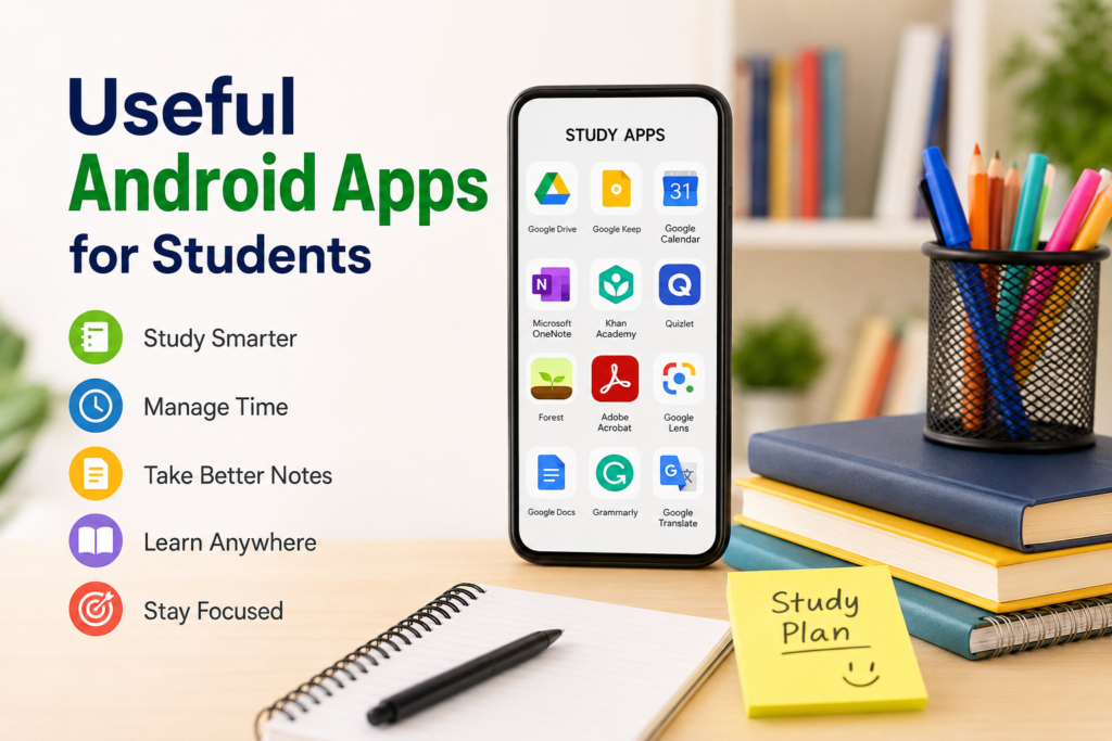 Useful Android Apps for Students