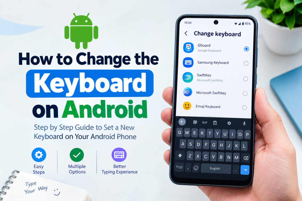 How to Change the Keyboard on Android