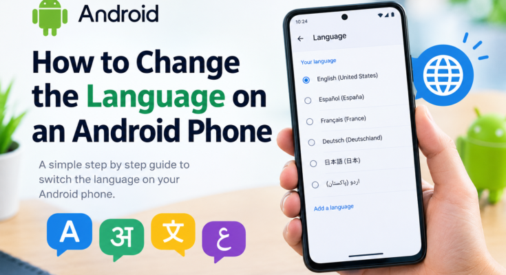How to Change the Language on an Android Phone