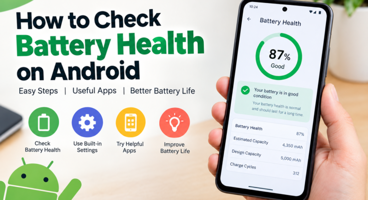 How to Check Battery Health on Android