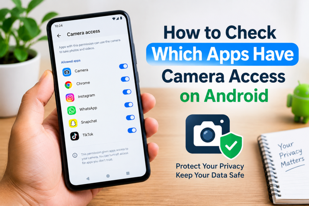 How to Check Which Apps Have Camera Access on Android