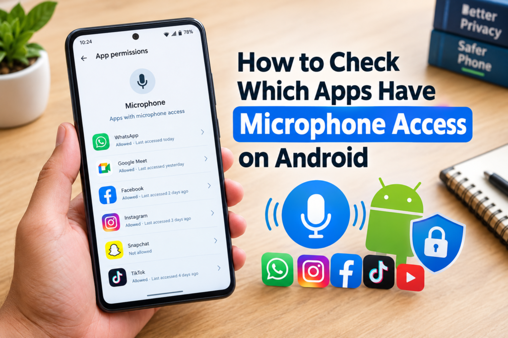 How to Check Which Apps Have Microphone Access on Android
