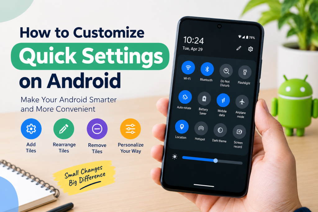 How to Customize Quick Settings on Android