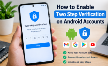How to Enable Two Step Verification on Android Accounts