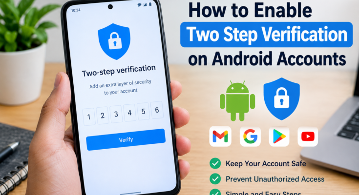 How to Enable Two Step Verification on Android Accounts