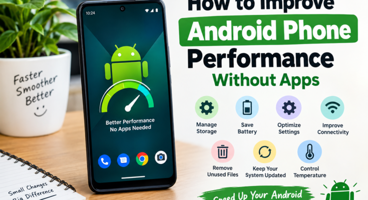 How to Improve Android Phone Performance Without Apps