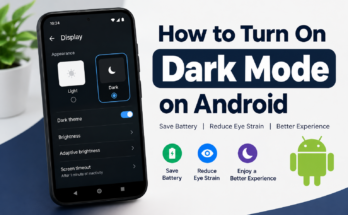 How to Turn on Dark Mode on Android
